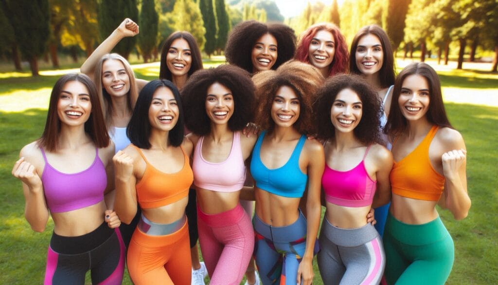 Women Showing Off How Much Weight They Have Lost